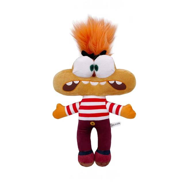 Conheça o peluche Ansiedade de Inside Out! Com 30 cm, detalhes autênticos e toque macio, é ideal para crianças e colecionadores. Explore emoções com este peluche encantador da Disney!
