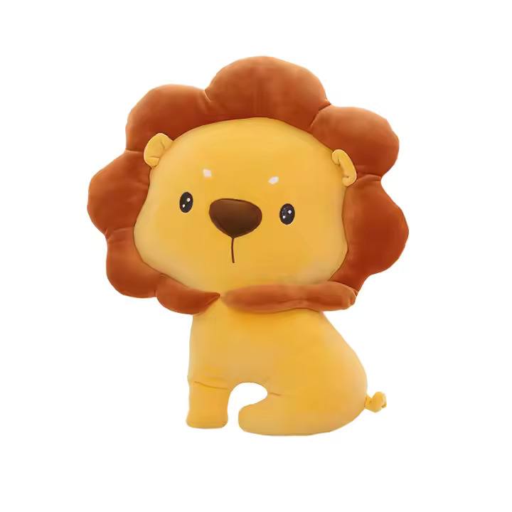 Leve a selva para casa com o Peluche Leão 45cm! Macio, realista e seguro, este peluche grande é perfeito para crianças a partir dos 3 anos. Ideal para brincadeiras e decorações. Compre já!