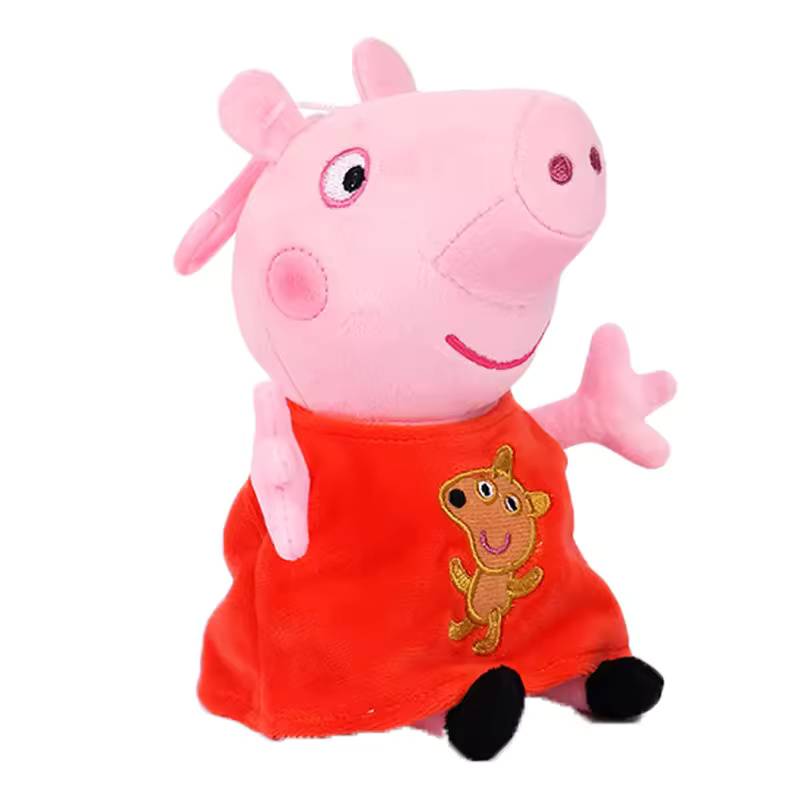 Descubra o Peluche Porquinha Peppa 30cm, inspirado na famosa personagem do Canal Panda. Macio, seguro e perfeito para crianças a partir dos 3 anos. Compre já!