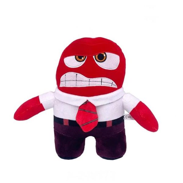 Conheça o peluche Raiva de Inside Out! Com 24 cm de altura, este peluche da Disney é perfeito para fãs e colecionadores. Feito em algodão macio, captura a intensidade do Raiva e é ideal para crianças a partir de 18 meses.