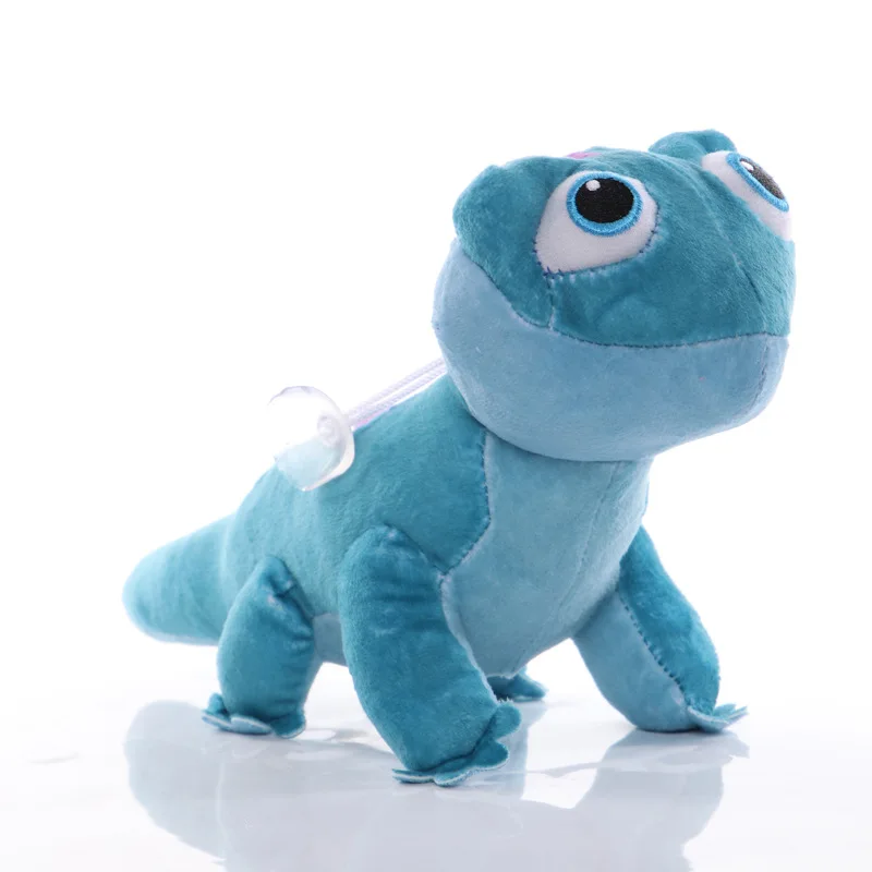 Peluche Bruni - Espírito do Fogo Frozen II Descubra o Peluche Bruni, o espírito do fogo de Frozen II! Perfeito para crianças a partir dos 3 anos, é o companheiro ideal para aventuras mágicas!