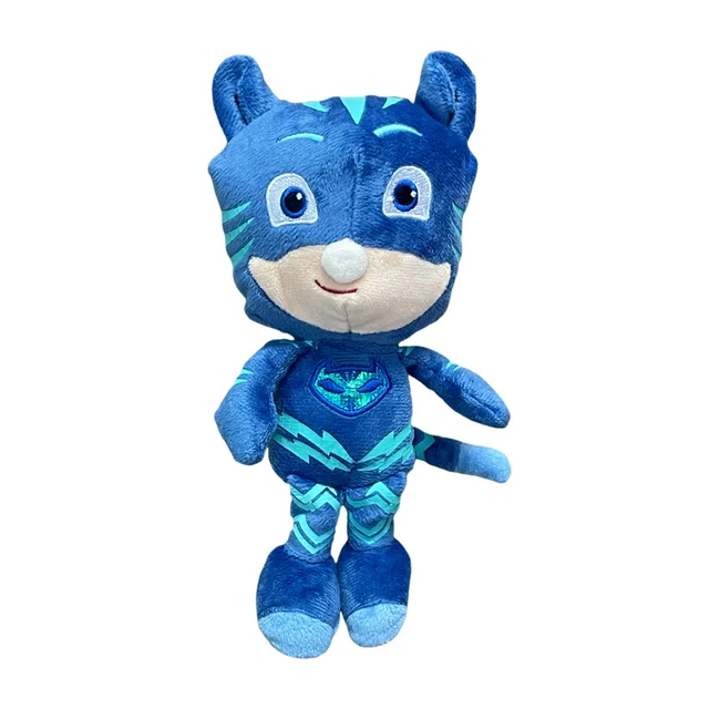 Leve para casa o Peluche PJ Masks Catboy 20cm! Inspirado no herói super rápido da série Disney Junior, é perfeito para crianças +3 anos. Divirta-se com as aventuras de Catboy e os PJ Masks!