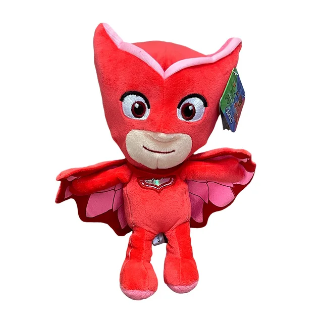 Leve para casa o Peluche PJ Masks Corujinha 20cm! Inspirado na heroína ágil da série Disney Junior, é macio, seguro e perfeito para crianças +3 anos. Aventure-se no mundo mágico dos PJ Masks!