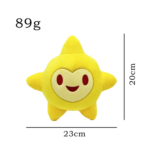 Peluche Estrela Wish 20cm - Magia e Encanto Disney Descubra o Peluche Estrela Wish de 20 cm, inspirado no filme Wish: O Poder dos Desejos. Macio, seguro e ideal para crianças a partir dos 18 meses. Um presente mágico para fãs da Disney!