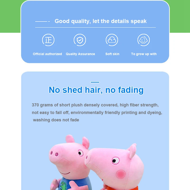Peluche Porquinha Peppa 30cm - Peluches Infantis de Qualidade Descubra o Peluche Porquinha Peppa 30cm, inspirado na famosa personagem do Canal Panda. Macio, seguro e perfeito para crianças a partir dos 3 anos. Compre já!