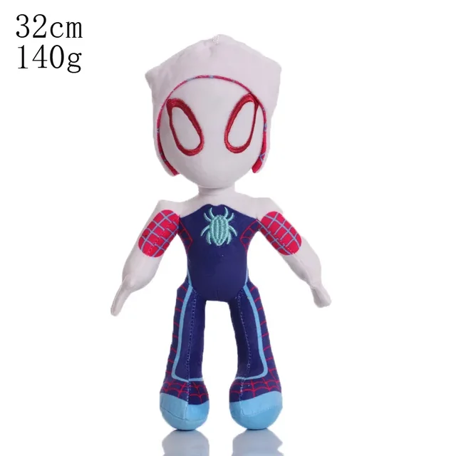 Peluche Aranha Fantasma 30cm - Peluches Spidey Descubra o Peluche Aranha Fantasma 30cm, inspirado na heroína Gwen Stacy de Spidey e a Sua Superequipa. Seguro, macio e ideal para crianças +3 anos. Compre já!