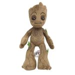 Compre o Peluche Groot Avengers em tamanhos de 18cm e 30cm. Ideal para fãs da Marvel, este peluche macio e durável é perfeito para crianças a partir dos 3 anos. Leve o espírito dos Guardiões da Galáxia para casa!