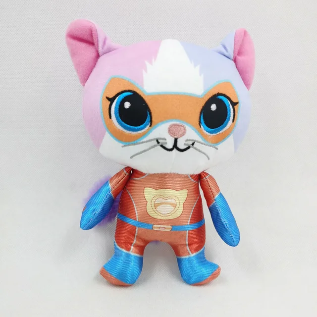 Peluche SuperKitties Buddy 18cm - Peluche Infantil Disney Junior Compre o Peluche SuperKitties Buddy 18cm, inspirado na série Disney Junior! Macio, seguro e perfeito para crianças +3 anos. Leve para casa este pequeno herói!