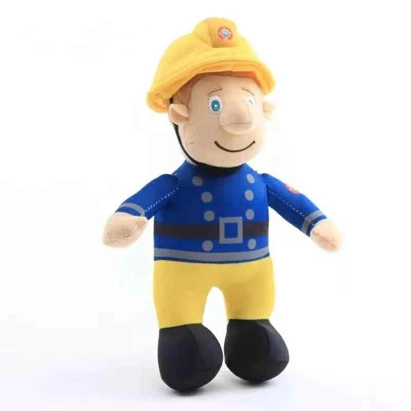 Peluche Bombeiro Sam 25cm - Peluches de Séries Infantis Descubra o Peluche Bombeiro Sam 25cm, o herói favorito das crianças! Seguro, macio e educativo, é o presente ideal para estimular a imaginação e as brincadeiras. Compre já na Plushie!