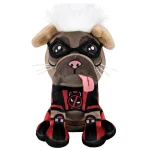 Conheça o Peluche Marvel Dogpool 25cm, inspirado no hilariante parceiro canino de Deadpool. Macio, seguro e perfeito para crianças a partir de 3 anos. Um presente ideal para fãs de super-heróis e filmes de fantasia!