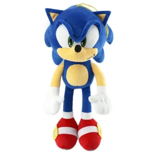 Descubra o Peluche Sonic 33cm, ideal para fãs de aventuras e fantasia. Macio, seguro e perfeito para crianças +3 anos, é o presente ideal para os pequenos fãs do ouriço azul mais rápido!