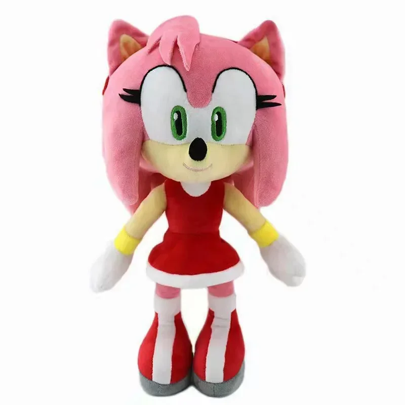 Descubra o Peluche Amy Rose Sonic 30cm, macio e detalhado, ideal para crianças +3 anos. Perfeito para fãs de aventuras e do universo Sonic, este peluche é o presente mágico para brincar ou colecionar!