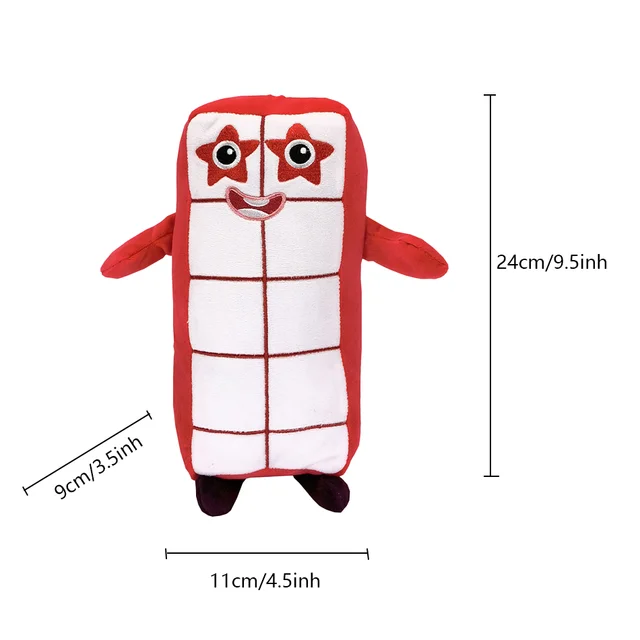 Peluche Numberblocks - Dez 25cm - Peluche Infantil Educativo para Crianças Descobre o Peluche Numberblocks - Dez 25cm! Um brinquedo educativo e divertido para crianças, ideal para aprender a contar enquanto se diverte. Perfeito para crianças a partir de 3 anos.