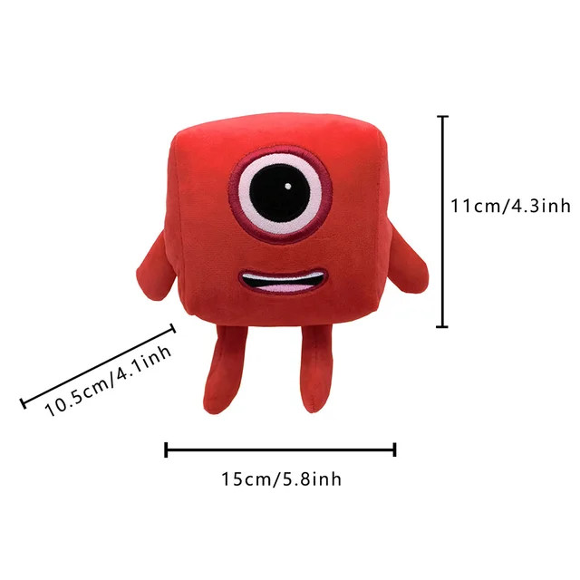Peluche Numberblocks - Um (14cm) - Peluches Educativos e Divertidos Descobre o Peluche Numberblocks - Um (14cm), inspirado na série educativa de sucesso! Macio, seguro e perfeito para crianças +3 anos. Aprende e diverte-te com os números!