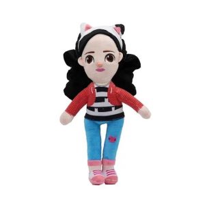 Descobre o adorável Peluche Gabby de 32cm da Casa de Bonecas da Gabby! Macio, fofinho e cheio de detalhes encantadores, é perfeito para os pequenos fãs da série. Ideal para abraçar e brincar!