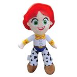 Descubra o Peluche Jessie Toy Story 23cm, macio e fiel à personagem icónica da Disney Pixar. Ideal para crianças e fãs, com fio de ventosa para decorar. Envio rápido!