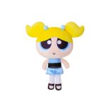 Descubra o Peluche Powerpuff Girls - Bubbles! Suave, seguro e certificado CE, disponível em 23 cm e 35 cm. Perfeito para crianças +3 anos que adoram aventuras e super-heroínas!
