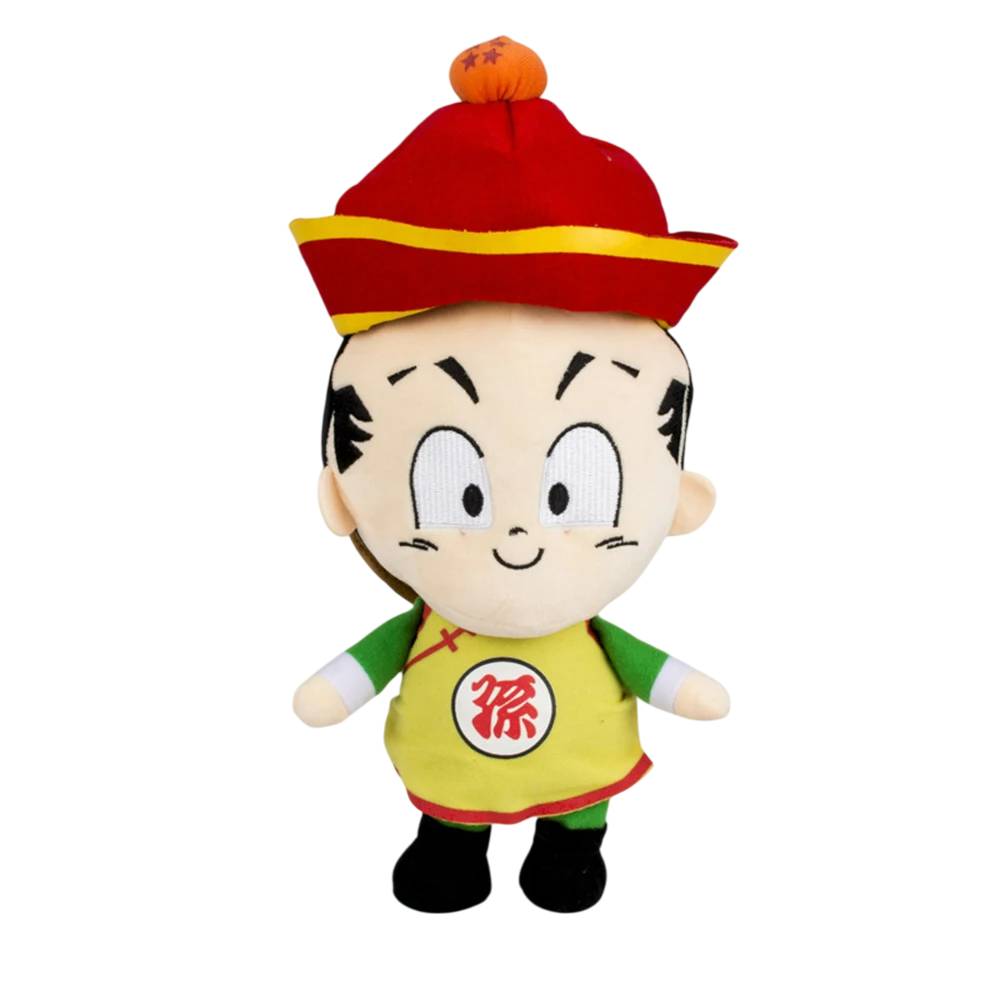 Descubra o Peluche Son Gohan Dragon Ball 20cm, inspirado no heróico jovem de Dragon Ball Z! Suave, seguro e ideal para crianças e fãs de anime. Adquira já na Loja Plushie!