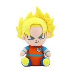 Descubra o peluche Son Goku Super Saiyajin de 20cm! Perfeito para crianças e fãs de Dragon Ball, este peluche combina qualidade e detalhes incríveis. Adquira já o seu!