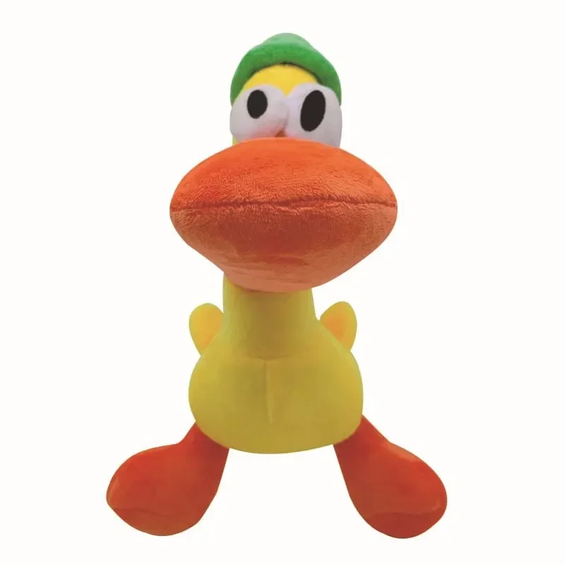 Descubra o Peluche Pato Pocoyo de 25cm, inspirado no divertido amigo de Pocoyo. Macio, seguro e ideal para crianças a partir dos 3 anos. Perfeito para abraços e brincadeiras!