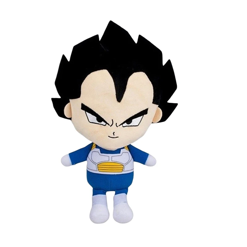 Adquira o Peluche Vegeta Dragon Ball 20cm, inspirado no icónico Príncipe dos Saiyajins. Perfeito para fãs de anime e crianças, este peluche suave e detalhado é ideal para brincar, colecionar ou oferecer.