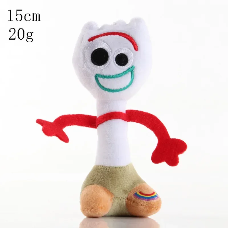 Peluche Forky Toy Story – Leve a Magia da Disney para Casa Descubra o Peluche Forky Toy Story, disponível em tamanhos de 15 cm e 25 cm. Macio, divertido e perfeito para crianças a partir dos 3 anos, este peluche traz o encanto do universo Disney Pixar para o seu dia a dia!