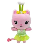 Descubra o peluche Fadinha da Casa de Bonecas da Gabby! Com 25 cm de altura, é macio, seguro e perfeito para crianças a partir dos 3 anos. Leve esta magia para casa hoje!