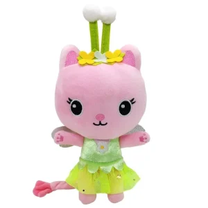 Descubra o peluche Fadinha da Casa de Bonecas da Gabby! Com 25 cm de altura, é macio, seguro e perfeito para crianças a partir dos 3 anos. Leve esta magia para casa hoje!