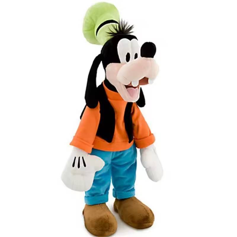 Leve para casa a magia do Pateta com este peluche suave e de alta qualidade. Disponível em 30cm e 40cm, com Certificação CE e seguro para crianças +3 anos. Perfeito para fãs da Disney!