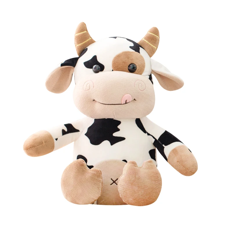 Descubra o adorável Peluche Vaca, disponível em vários tamanhos. Macio, seguro e perfeito para crianças a partir dos 3 anos. O presente ideal para qualquer ocasião!