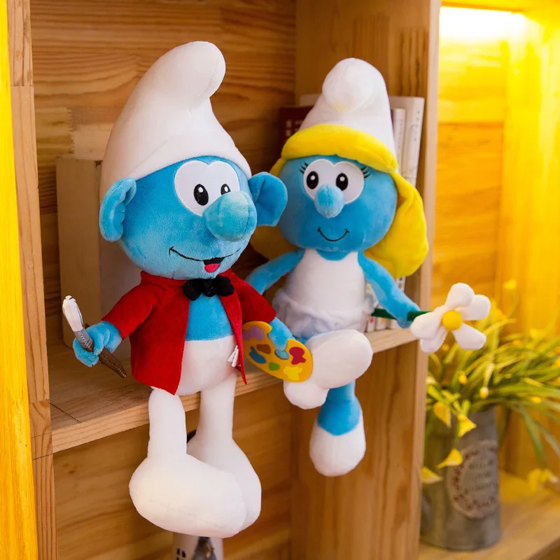 Peluche Smurf Pintor 40cm - Peluche Infantil dos Smurfs Descobre o Peluche Smurf Pintor de 40cm, perfeito para fãs de arte e aventura! Feito com materiais suaves e seguro para crianças +3 anos. Compra já o teu Smurf Pintor!