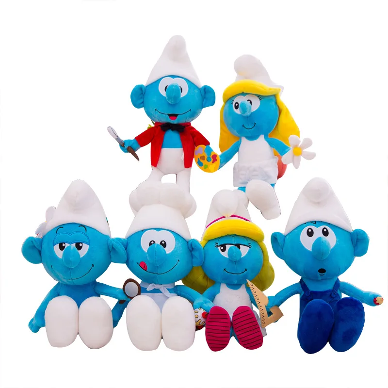 Peluche Smurf Padeiro 40cm - Peluche Infantil dos Smurfs Leva para casa a magia dos Smurfs com o Peluche Smurf Padeiro de 40cm! Suave, detalhado e seguro para crianças +3 anos. Compra já este adorável companheiro!