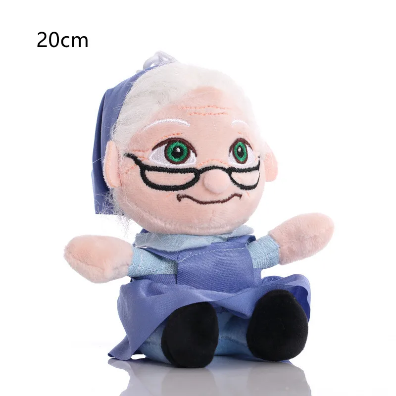 Peluche Ellie Fredricksen Up Disney - Suavidade e Magia da Pixar Descubra o Peluche Ellie Fredricksen de Up – Altamente! Suave, de alta qualidade e disponível em 15cm e 20cm, é perfeito para crianças e fãs da Disney.