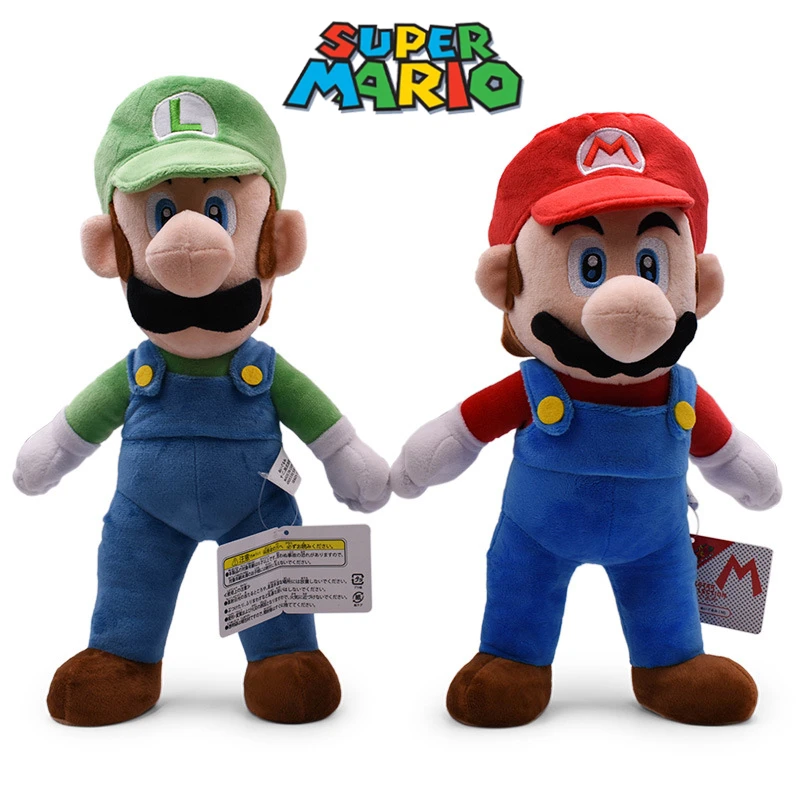 Peluche Luigi 41cm – O Companheiro Perfeito para Fãs de Super Mario Leva para casa o Peluche Luigi de 41cm, inspirado no universo Super Mario! Feito com materiais macios e seguros, é ideal para fãs, colecionadores e crianças a partir dos 3 anos. Compra já na Plushie!