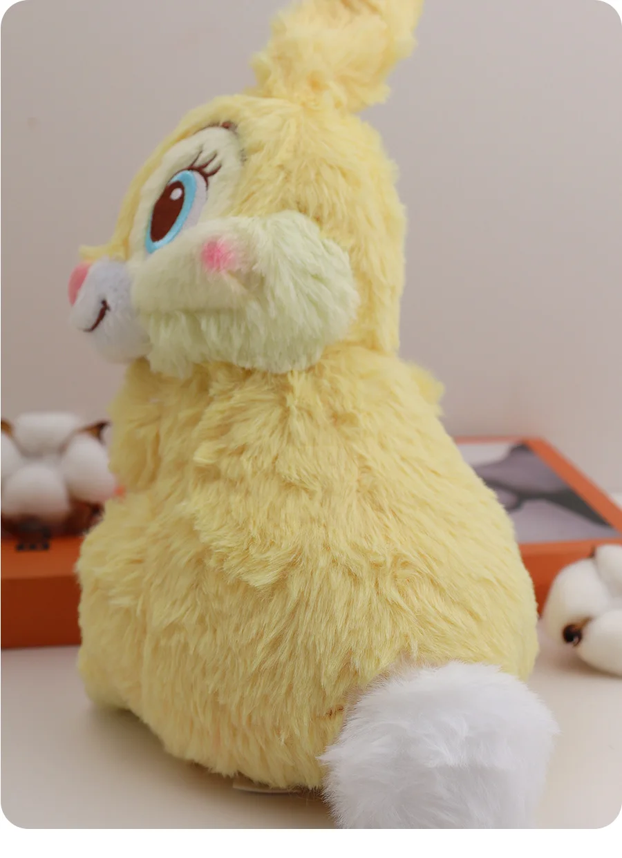 Peluche Miss Bunny - Bambi 30cm - Suavidade e Encanto Disney Descobre o adorável Peluche Miss Bunny de Bambi, com 30 cm de pura suavidade e detalhe. Perfeito para crianças e fãs da Disney, este peluche encanta qualquer coleção.