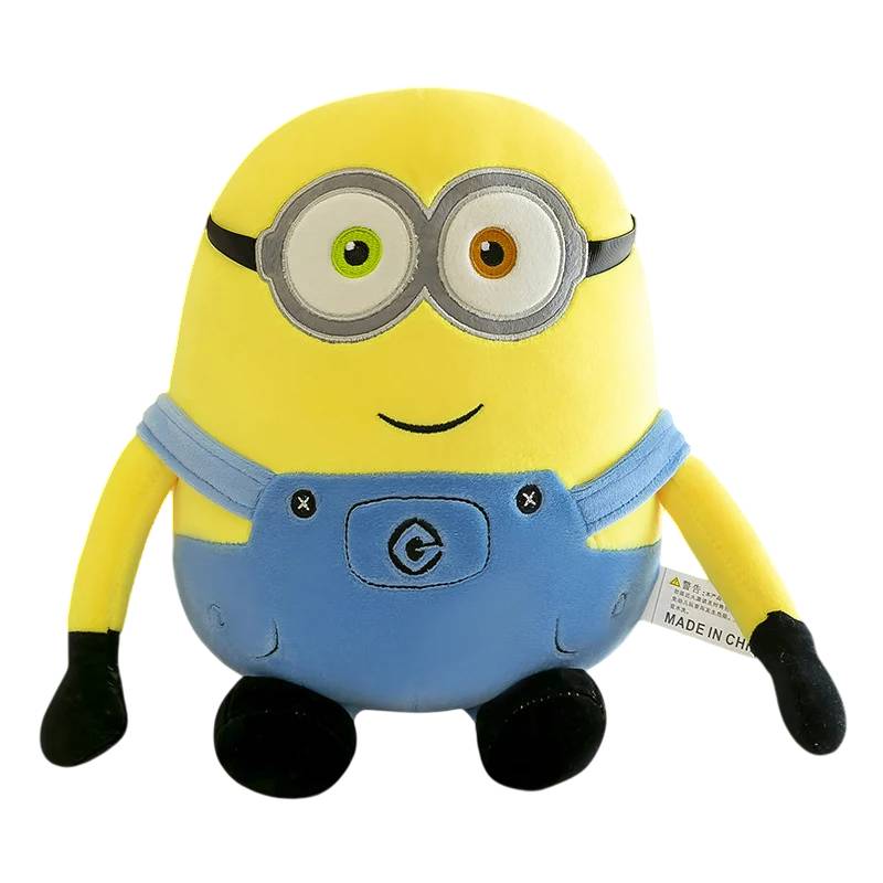 Peluche Minion Bob 25cm Leva para casa o adorável Peluche Minion Bob 25cm, inspirado no divertido personagem do filme Mínimos. Macio, fofo e com certificação CE, é perfeito para fãs de todas as idades. Compra já!