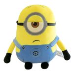 Leva para casa o Peluche Minion Stuart 25cm, inspirado no irreverente Minion de Gru: O Maldisposto. Macio, fofo e com certificação CE, é o presente ideal para qualquer fã. Compra já!