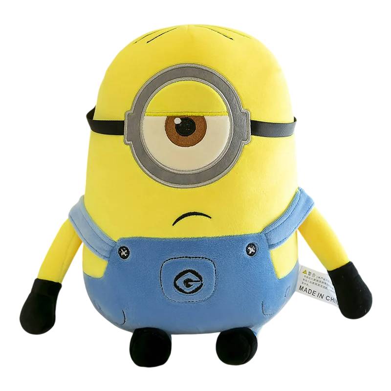 Leva para casa o Peluche Minion Stuart 25cm, inspirado no irreverente Minion de Gru: O Maldisposto. Macio, fofo e com certificação CE, é o presente ideal para qualquer fã. Compra já!