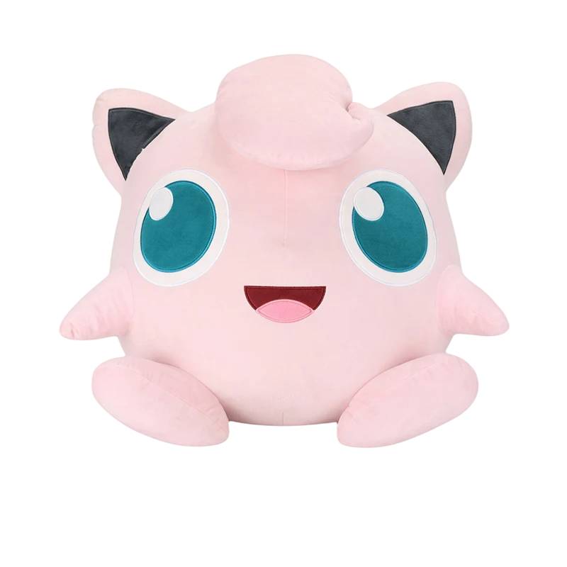 Descobre o Peluche Pokémon Jigglypuff de 25cm! Macio, adorável e perfeito para fãs de todas as idades. Encomenda já e leva a magia do Pokémon para casa!