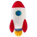 Leve a magia do espaço para casa com o Peluche Foguetão 58cm! Suave, grande e certificado pelo CE, é ideal para crianças apaixonadas por aventuras intergalácticas.