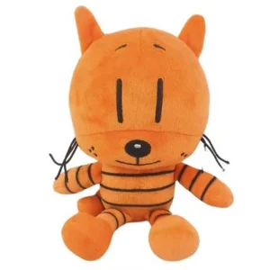 Leve para casa o Peluche Li'l Petey - Homem-Cão 25cm, o encantador gatinho da série de Dav Pilkey. Macio, seguro e perfeito para fãs de todas as idades. Adquira já!