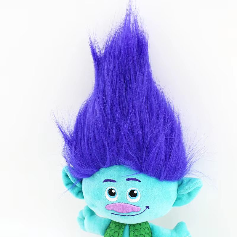 Peluche Trolls Branch 30cm - 3 Conhece o Peluche Trolls Branch 30cm, inspirado nos filmes de aventura e fantasia. Macio, durável e ideal para crianças a partir dos 3 anos. Perfeito para fãs do Branch!