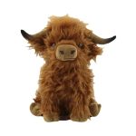 Descobre o Peluche Vaca Highland com 25cm de ternura! Um peluche infantil macio e encantador, inspirado na vaca escocesa. Ideal para fãs de animais da quinta.