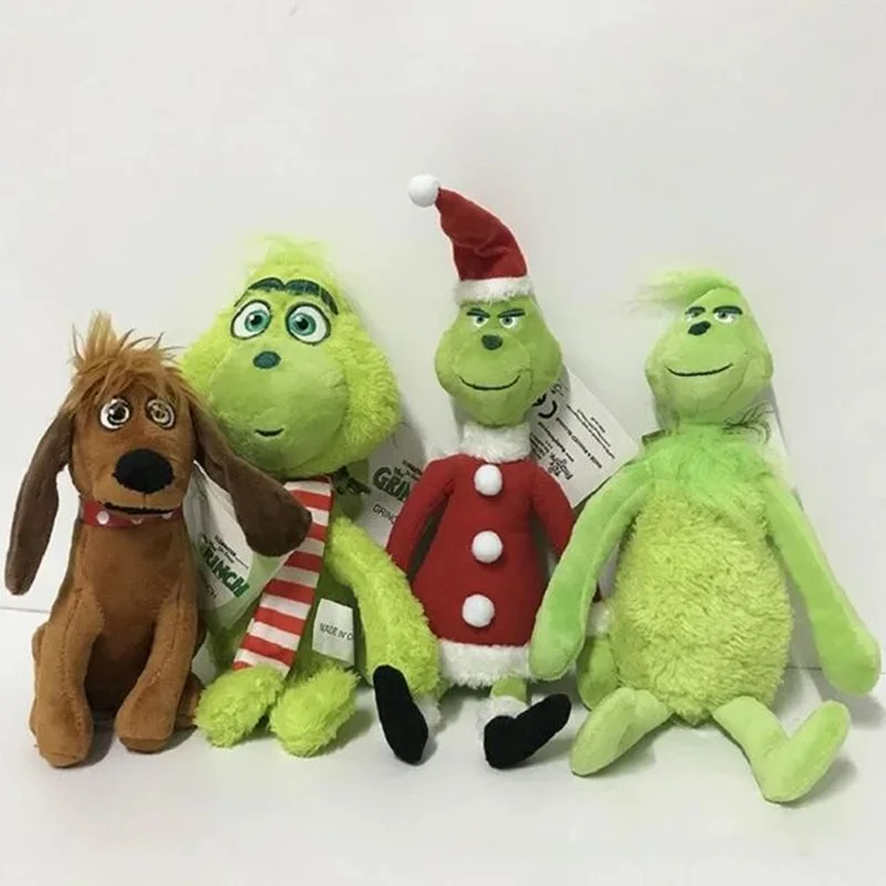 Peluche Max 20cm - O Fiel Cão do Grinch - Peluches Filmes de Fantasia Descubra o Peluche Max - Grinch 20cm, o adorável cão do clássico de Natal. Suave, seguro e perfeito para crianças e fãs de filmes de fantasia. Compre já!