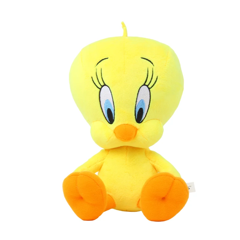 Descobre o peluche Tweety Looney Tunes, disponível em 20cm e 35cm. Um peluche infantil fofinho, ideal para fãs da série e crianças a partir dos 3 anos. Certificado CE e cheio de charme!