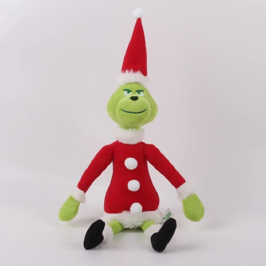 Peluche Grinch 32cm – Peluches Infantis de Filmes de Aventura Descubra o Peluche Grinch 32cm, inspirado no clássico filme de Natal! Três variações disponíveis para alegrar crianças e fãs. Macio, certificado e perfeito para oferecer.