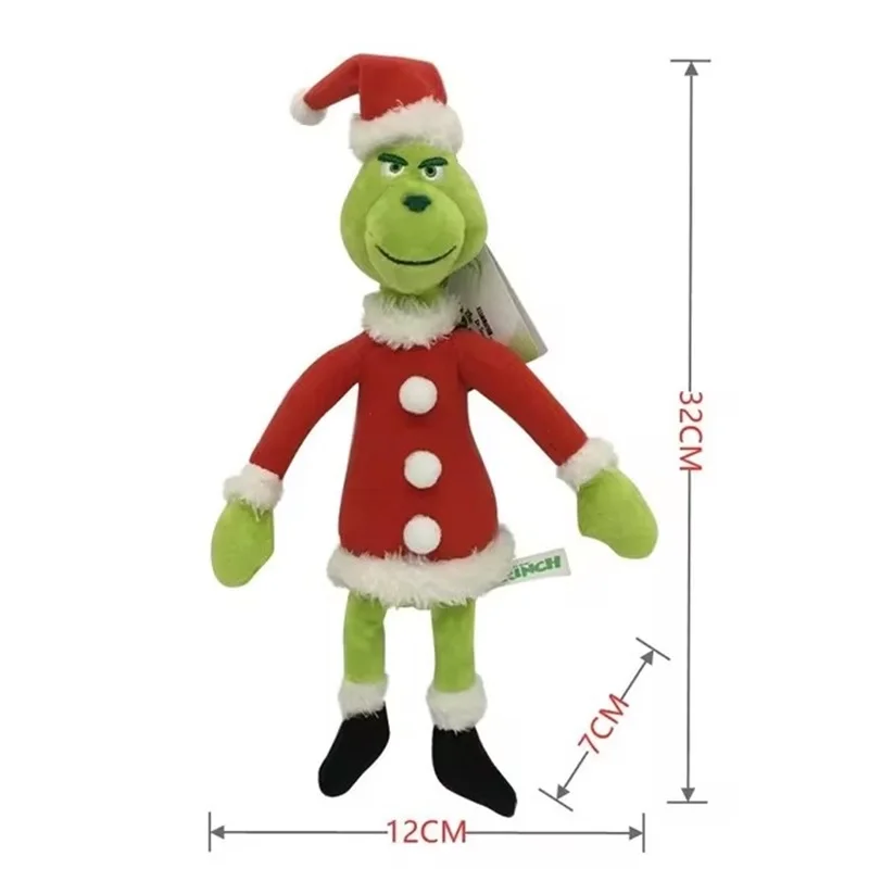 Peluche Grinch 32cm – Peluches Infantis de Filmes de Aventura Descubra o Peluche Grinch 32cm, inspirado no clássico filme de Natal! Três variações disponíveis para alegrar crianças e fãs. Macio, certificado e perfeito para oferecer.