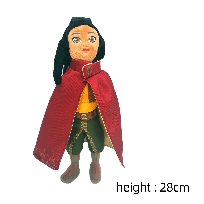 Peluche Raya Disney 28cm – A Heroína de Kumandra - Peluches Disney Descobre o Peluche Raya de 28cm, inspirado na corajosa guerreira de Raya e o Último Dragão. Um peluche macio, detalhado e perfeito para pequenos fãs da Disney.