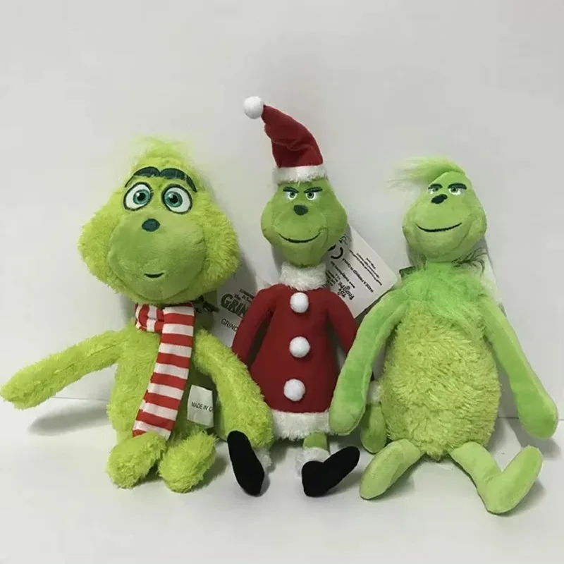 Peluche Grinch 32cm – Peluches Infantis de Filmes de Aventura Descubra o Peluche Grinch 32cm, inspirado no clássico filme de Natal! Três variações disponíveis para alegrar crianças e fãs. Macio, certificado e perfeito para oferecer.