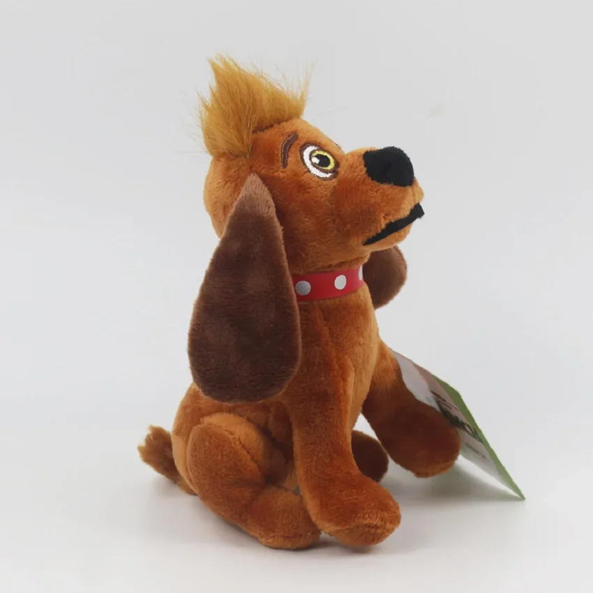 Peluche Max 20cm - O Fiel Cão do Grinch - Peluches Filmes de Fantasia Descubra o Peluche Max - Grinch 20cm, o adorável cão do clássico de Natal. Suave, seguro e perfeito para crianças e fãs de filmes de fantasia. Compre já!
